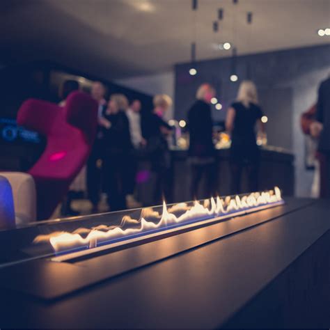 Fireplace Burner Insert Modern Eco Bioethanol Fires Naked Flame NZ