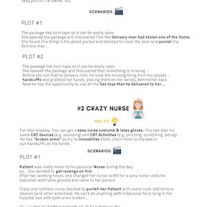 Sex Roleplay Cards 25 Naughty Sexy Roleplay Scenarios For You Try This Printable Game And