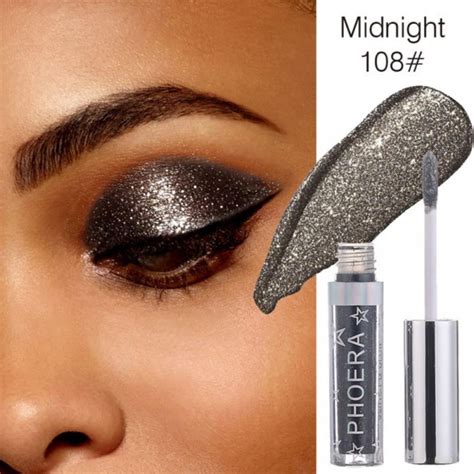 12 Colors Long Lasting Waterproof Shining Shimmer Glitter Liquid