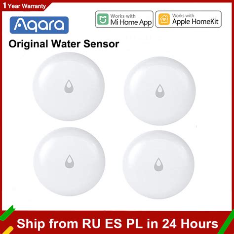 ☁Aqara IP67 Water Immersing Sensor Zigbee Flood Water Leak Detector ...
