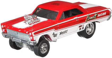 Hot Wheels Car Culture Team Transport 28 65 Mercury Comet Cyclone Ford C 800 COMET RACING