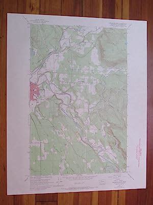 Arlington East Washington 1969 Original Vintage Usgs Topo Map AbeBooks