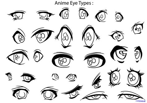 How To Draw Easy Anime Eyes Step By Step