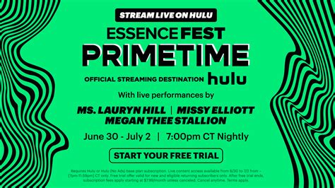 Essence Festival 2024 Hulu - Jere Rebecca