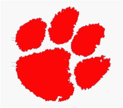 Free Clemson Tiger Paw Svg File 28 SVG PNG EPS DXF File