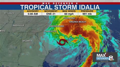 Tropical Storm Jose Forms In The Atlantic