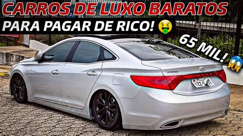 5 CARROS DE LUXO BARATOS E BEM EQUIPADOS Para Pagar De Rico Em 2023