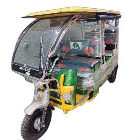 Mayuri Pro Super Plus E Rickshaw Vehicle Capacity 5 Seater At Rs