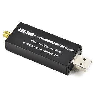 Hikity Adaptateur Dab Dab Usb Voiture Dongle Dab Dans La Voiture