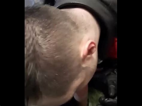 Leather Biker Blowjob Military Man XVIDEOS
