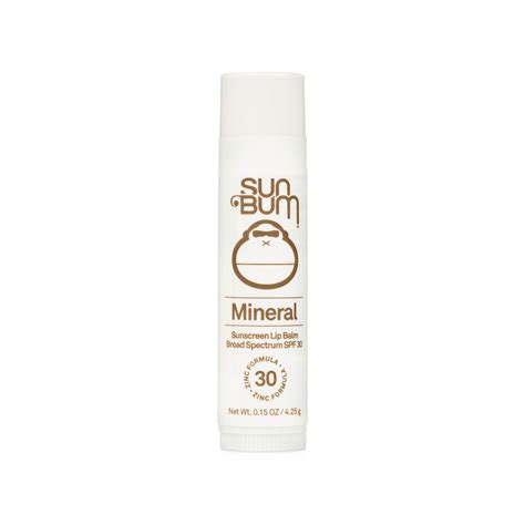 Buy Sun Bum Spf Mineral Sunscreen Lip Balm Vegan And Hawaii