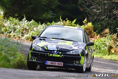 De Fina Maxime Thonnard Valentin Peugeot 206 RC Rallye De Trois