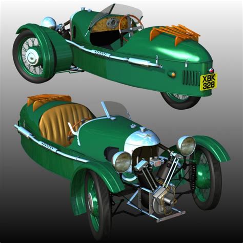 Morgan 3 Wheeler 1911 1939 For Poser