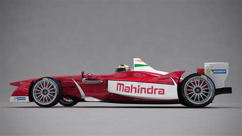 Mahindra Racing Formula E side