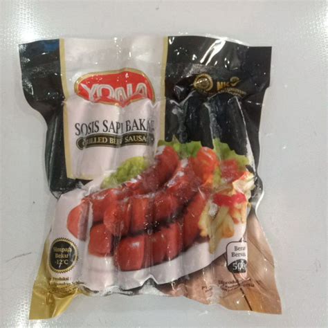 Jual Yona Sosis Sapi Bakar 500 G Yona Grilled Beef Sausage 500 G