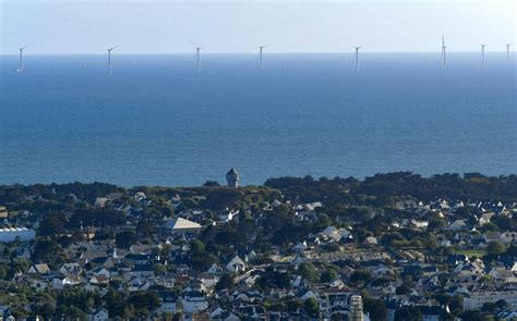 Éoliennes offshore au large de Saint Nazaire Cest sûr que la