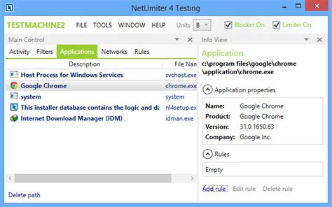 Software Netlimiter - Netlimiter 4.0.4.0 - Neowin