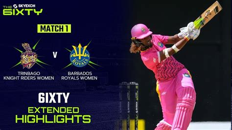 Extended Highlights | Trinbago Knight Riders vs Barbados Royals | The ...