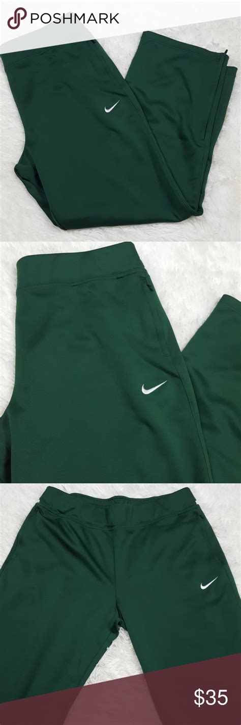 Nike Dri Fit Green Pants Size Xl Green Pants Clothes Design Nike Dri Fit