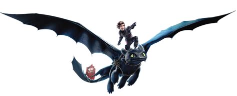 Flying Toothless Animated Dragon Adventure Character Png