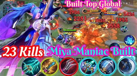 23 Kills Maniac Miya Outstanding Solo Mythic Glory Gameplay