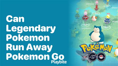 Can Legendary Pokemon Run Away in Pokemon GO? - Playbite