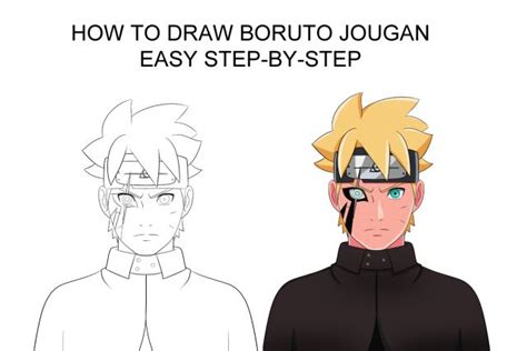 How to Draw Boruto Jougan Eye Step-by-Step Tutorial