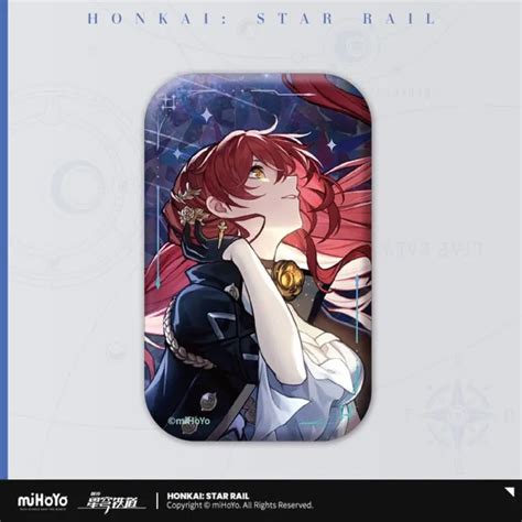 MIHOYO HONKAI badge Star Rail emblème d arme Himeko jeux en fer blanc