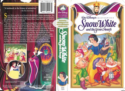 Disney Snow White VHS