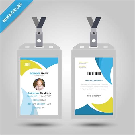 Premium Vector Id Card