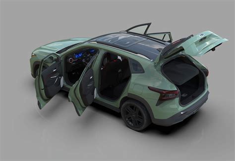 Chevrolet Trax 2023 HQinterior - 3D Model by davidson