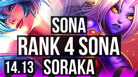 Sona Nilah Vs Soraka Zeri Sup Rank Sona Games K