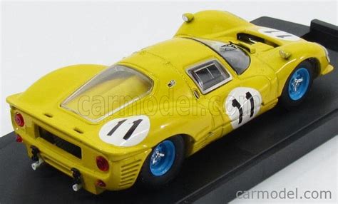 BANG 7224 Scale 1 43 FERRARI 412P N 11 1967 YELLOW