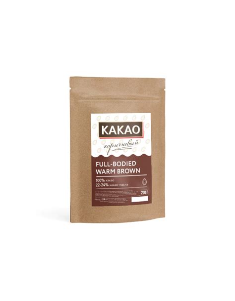 Какао порошок Van Houten Full-Bodied Warm Brown 22-24% коричневый 0.2 ...