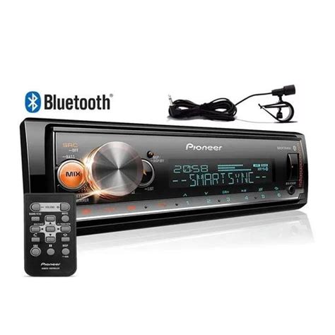 Radio Pioneer Bluetooth Mp3 Usb Cd Mvh X3000br Controle No Shoptime