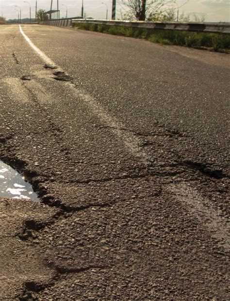 impact  unmaintained roads increasing costs   road freight