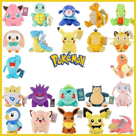 Pok Mon Pikachu Plush Doll Animais De Pel Cia Macios Charmander