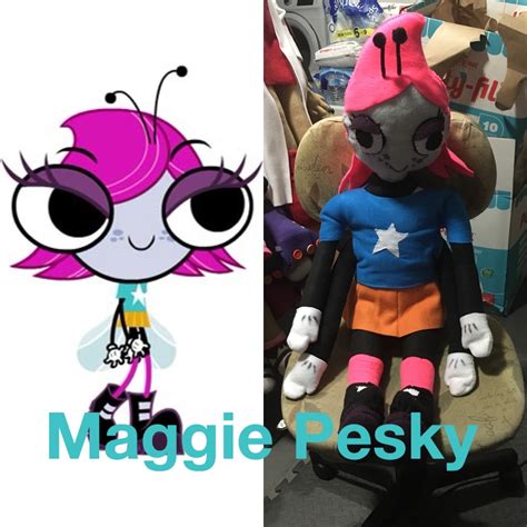 Plush toy comparisons: Maggie Pesky by zoomMF2005 on DeviantArt