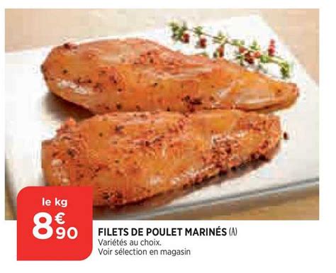 Promo Filets De Poulet Marinés chez Bi1 iCatalogue fr