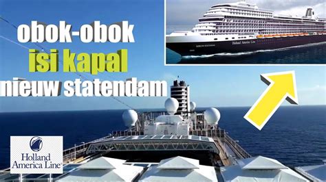 Menelusuri Megahnya Kapal Pesiar Nieuw Statendam Dari Deck Paling Atas