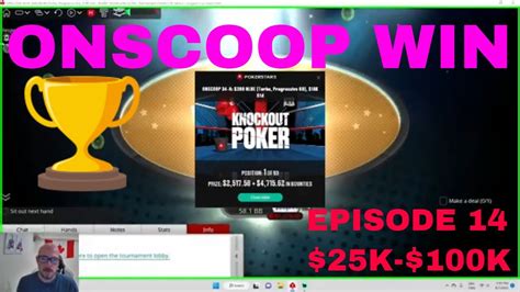 I WON THE 300 ONSCOOP 100 000 BANKROLL CHALLENGE PEAK YouTube