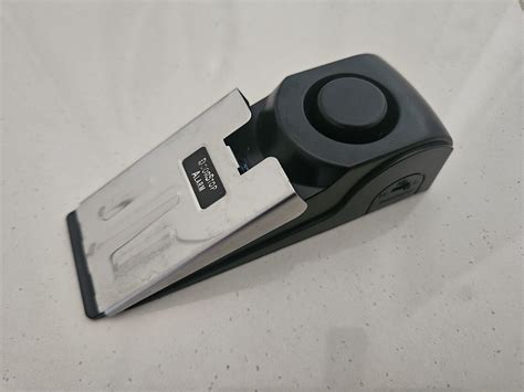 Door Stop Alarm - Blue & Black
