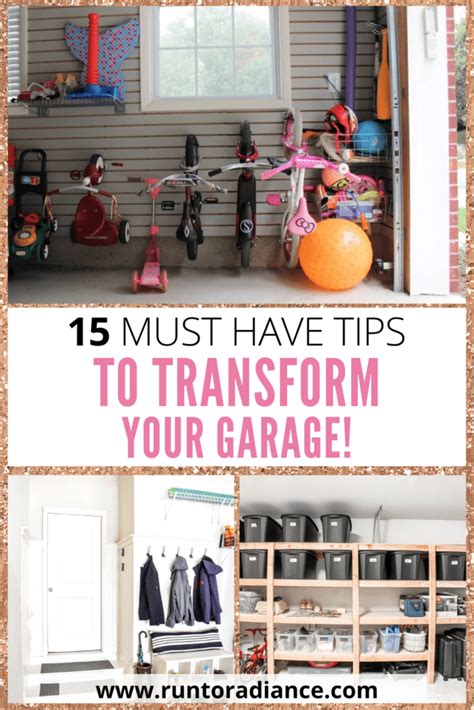 Organized Garage 15 Must Have Tips To Transform Your Space Run To