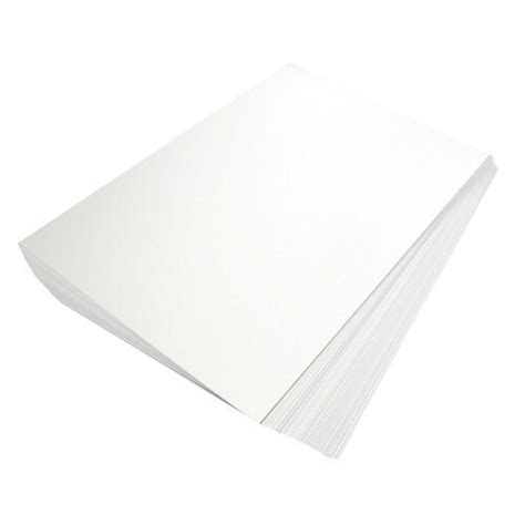 Eco Friendly And Lightweight Rectangular Plain White A4 Paper Sheets