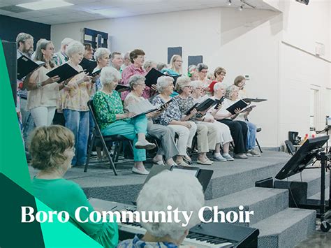 Boro Community Choir - First Baptist Church Statesboro