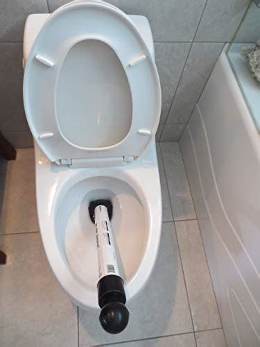 CLOG BOSS No-Splash Toilet Plunger for Toilets, Drains, Sinks, Showers - Universal Tip Creates ...