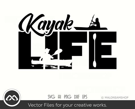 Kayak SVG Kayak Life Kayak Svg Kayaking Svg Canoe Svg Etsy UK