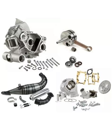 Kit Vespa Quattrini M200 CARTER CILINDRO ALBERO MOTORE MARMITTA