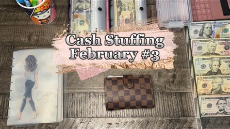 Cash Stuffing Envelopes February Paycheck 3 700 Subscribers