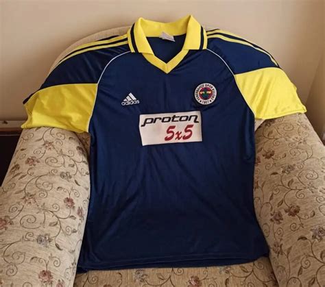 1999 2000 Sezonu Fenerbahçe Orijinal Deplasman Forma Adidas Proton